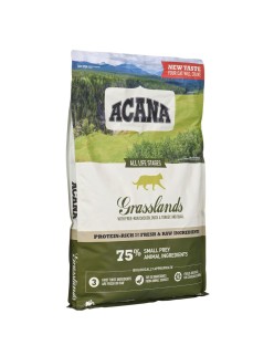 Comida para gato Acana Grasslands Pollo Pescado Cordero 4,5 Kg
