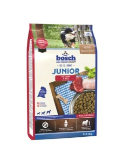 Pienso BOSCH Cachorro/Junior Cordero Arroz 3 Kg