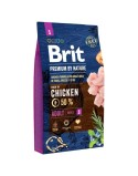 Nourriture Brit Premium By Nature Adult Adulte Pomme Poulet Maïs 8 kg
