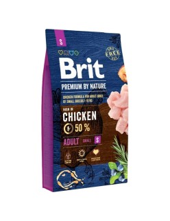 Pienso Brit Premium By Nature Adult Adulto Manzana Pollo Maíz 8 kg