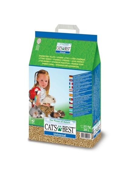 Arena para Gatos Cat's Best Universal 20 L