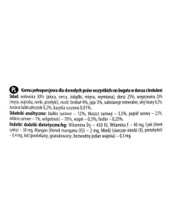 Comida húmeda Dolina Noteci Premium Bacalao Brócoli 800 g