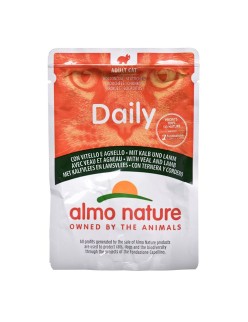 Comida para gato Almo Nature Nature Daily Ternera Cordero 70 L 70 g