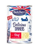 Comida para gato Butcher's Delicious Dinners Pollo Ternera 400 g