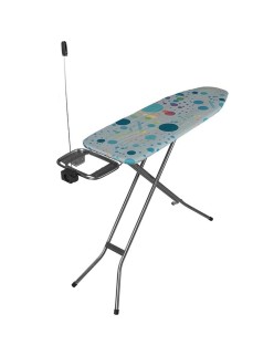 Tabla de Planchar Vileda Star Plus Negro Estampado Espuma Algodón Acero Inoxidable 120 x 38 cm