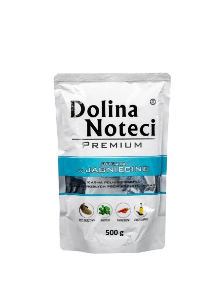 Comida húmeda Dolina Noteci Premium Cordero 500 L 500 g