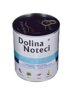 Nassfutter Dolina Noteci Premium Lamm 800 g