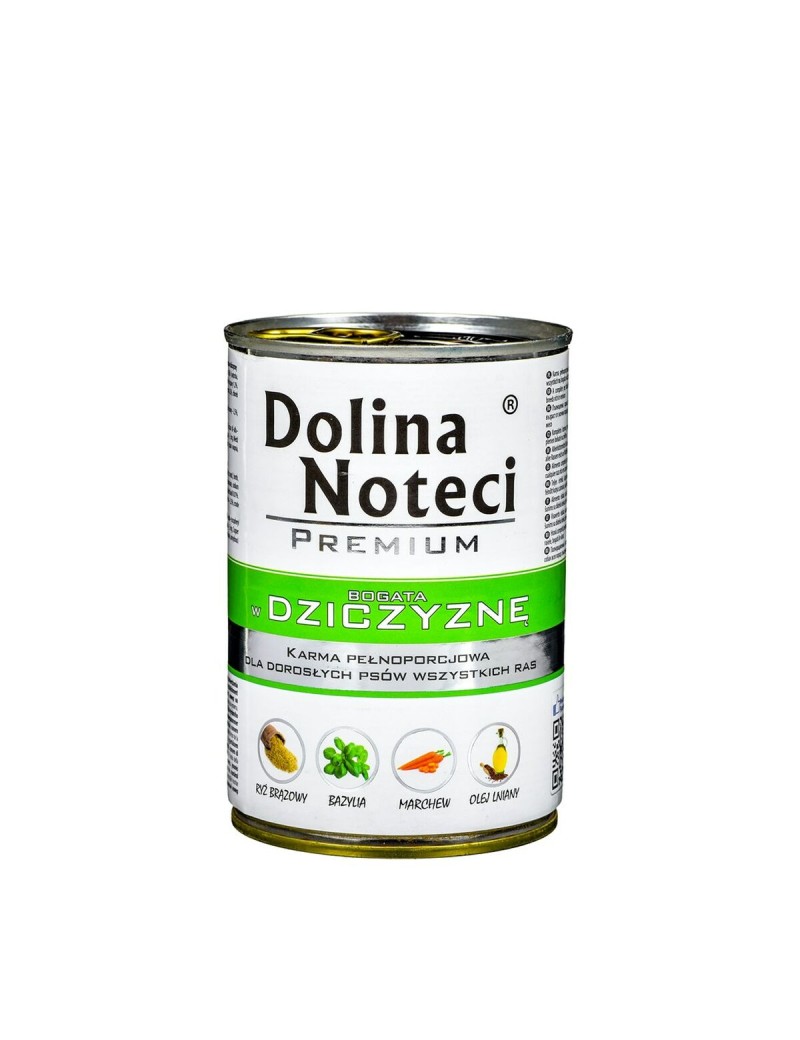 Nassfutter Dolina Noteci Premium Fleisch Wildschwein 400 g