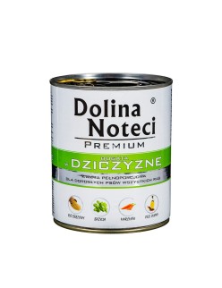 Nassfutter Dolina Noteci Premium Rich in game Rindfleisch Wildschwein Schwein 800 g