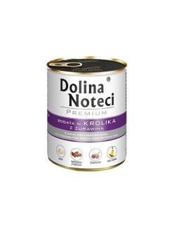 Comida húmeda Dolina Noteci Premium Arándano Ternera Cerdo Conejo 800 g