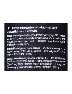 Comida húmeda Dolina Noteci Rafi Ternera 400 g