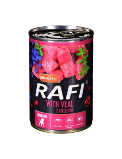 Comida húmeda Dolina Noteci Rafi Junior Arándano Ternera 400 g