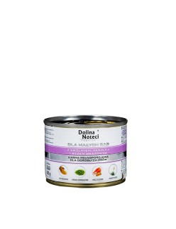 Comida húmeda Dolina Noteci Premium Arroz Judías Verdes Conejo 185 g
