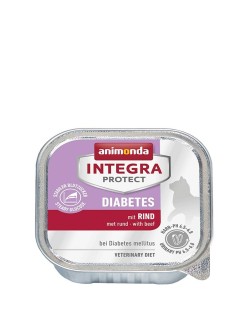 Katzenfutter Animonda Integra Protect Diabetes Rindfleisch 100 g 100 L