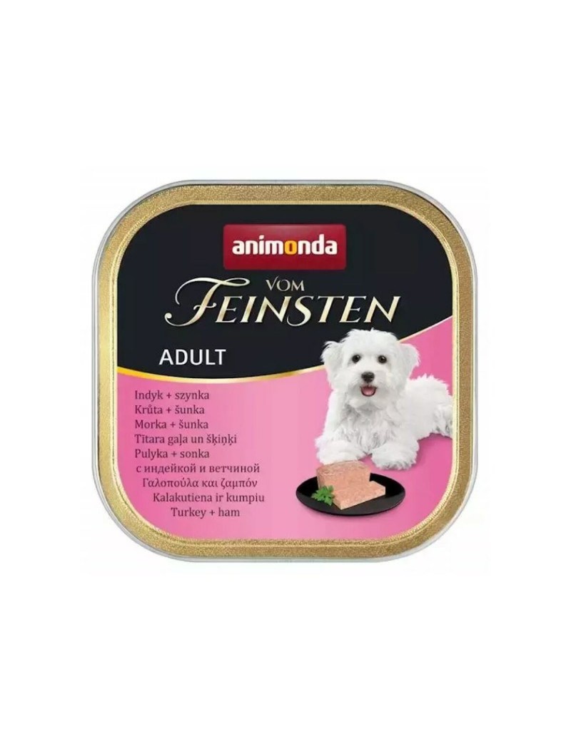 Comida húmeda Animonda  Vom Feinsten Pavo Jamón 150 g