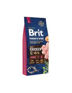 Nourriture Brit Premium Petit/Junior Poulet 15 kg