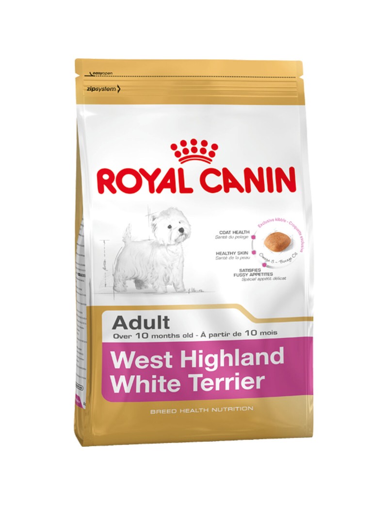 Pienso Royal Canin West Highland White Terrier Adult Adulto Pollo Maíz Aves 3 Kg