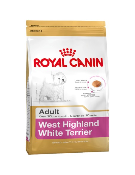 Pienso Royal Canin West Highland White Terrier Adult Adulto Pollo Maíz Aves 3 Kg