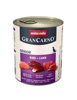 Comida húmeda Animonda  GranCarno Senior Ternera Cordero Carne de vacuno 800 g