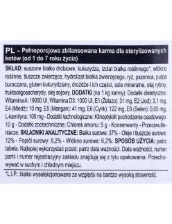 Katzenfutter Royal Canin Sterilised 37 Erwachsener Vögel 4 Kg
