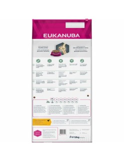 Pienso Eukanuba Adulto Pollo Pavo 12 kg