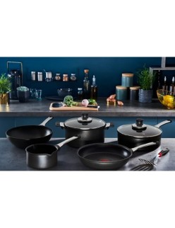 Poêle Tefal G2690772 Noir Noir/Argenté Aluminium Ø 30 cm