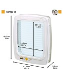 Gatera Ferplast Swing 15 Blanco Plástico