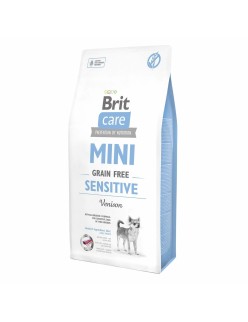 Futter Brit Care Mini Sensitive Venison Erwachsener Rindfleisch Wildschwein 7 kg