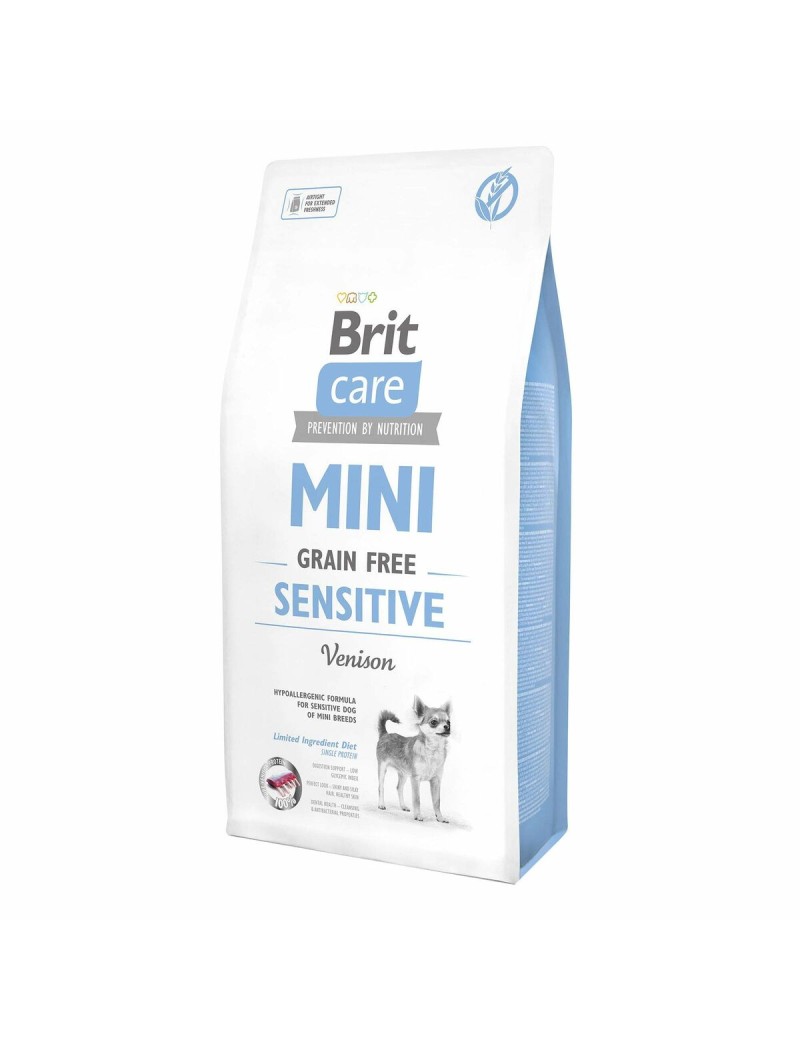 Futter Brit Care Mini Sensitive Venison Erwachsener Rindfleisch Wildschwein 7 kg
