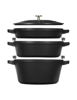 Kochtopf Zwilling La Cocotte Schwarz Gusseisen 1 Stücke Ø 24 cm 1 kg 4,2 L (1 Stück)
