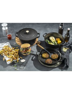 Kochtopf Zwilling La Cocotte Schwarz Gusseisen 1 Stücke Ø 24 cm 1 kg 4,2 L (1 Stück)