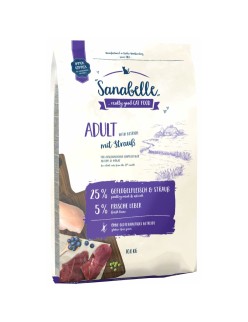 Comida para gato BOSCH Sanabelle Adult Ostrich Aves Avestruz 10 kg