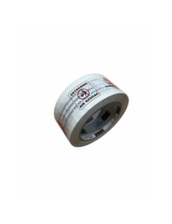Adhesive Tape Taśma STOP White Red