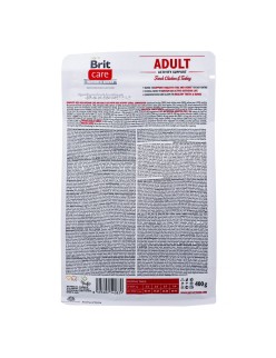 Katzenfutter Brit Care Grain Free Activity Support Adult Erwachsener Huhn Truthahn 400 g