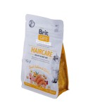 Aliments pour chat Brit Care Grain Free Haircare Healthy & Shiny Coat Adulte Poulet Saumon 400 g