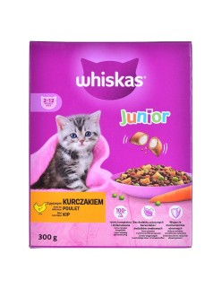 Comida para gato Whiskas Junior Pollo 300 g