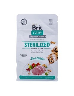 Katzenfutter Brit Care Grain-Free Sterilized Urinary Erwachsener Huhn 400 g