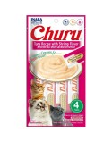 Snack para Gatos Inaba Churu 4 x 14 g Gambas Atún