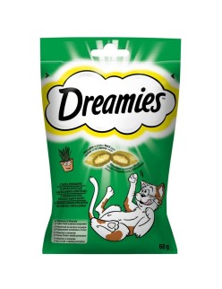 Snack para Gatos Dreamies Catnip 60 g Fresco Carne