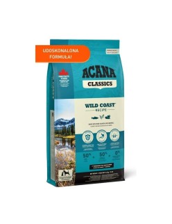 Futter Acana Classics Wild Coast Erwachsener Lachsfarben Fisch 14,5 kg