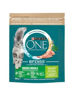 Cat food Purina One Bifensis Adult Indoor Adult Turkey 800 g