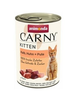Katzenfutter Animonda Carny Huhn Truthahn Rindfleisch 400 g