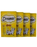 Snack para Gatos Dreamies Variety 12 x 60 g Pollo Salmón Queso