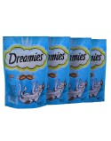 Snack para Gatos Dreamies Variety 12 x 60 g Pollo Salmón Queso