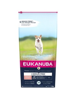 Futter Eukanuba Grain Free Senior small/medium breed Senior Fisch 12 kg
