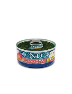Katzenfutter Farmina N&D Lachsfarben Thunfisch 140 g
