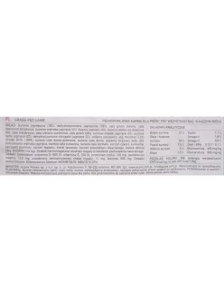 Fodder Acana Grass-Fed Adult Lamb Vegetable 6 Kg