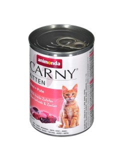 Katzenfutter Animonda Carny Truthahn Rindfleisch 400 g