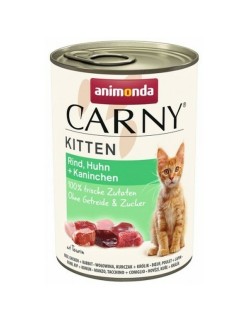 Katzenfutter Animonda Carny Huhn Rindfleisch Hase 400 g