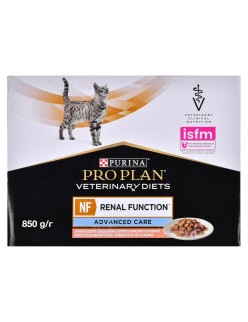 Aliments pour chat Purina Feline Veterinary Diets NF Renal Function Saumon 10 x 85 g